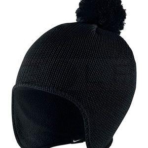 Nike Women’s White Pom Pom beanie